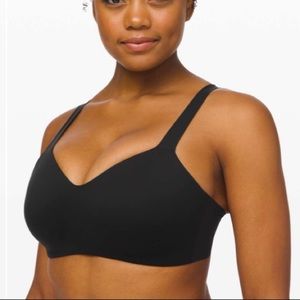 NWOT Lululemon Hold True Black Bra Size 34DD